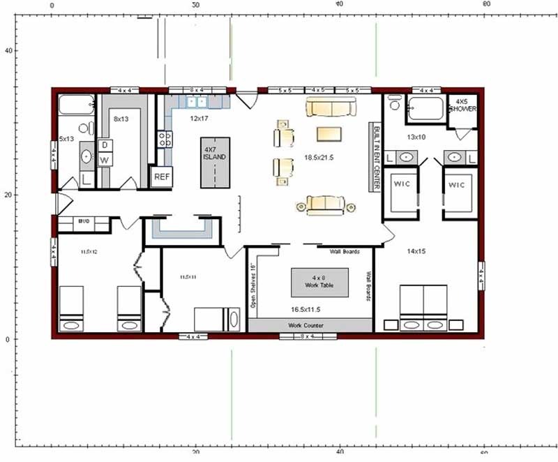 30x50 Barndominium Floor Plans: A Comprehensive Guide to Building Your Dream Home